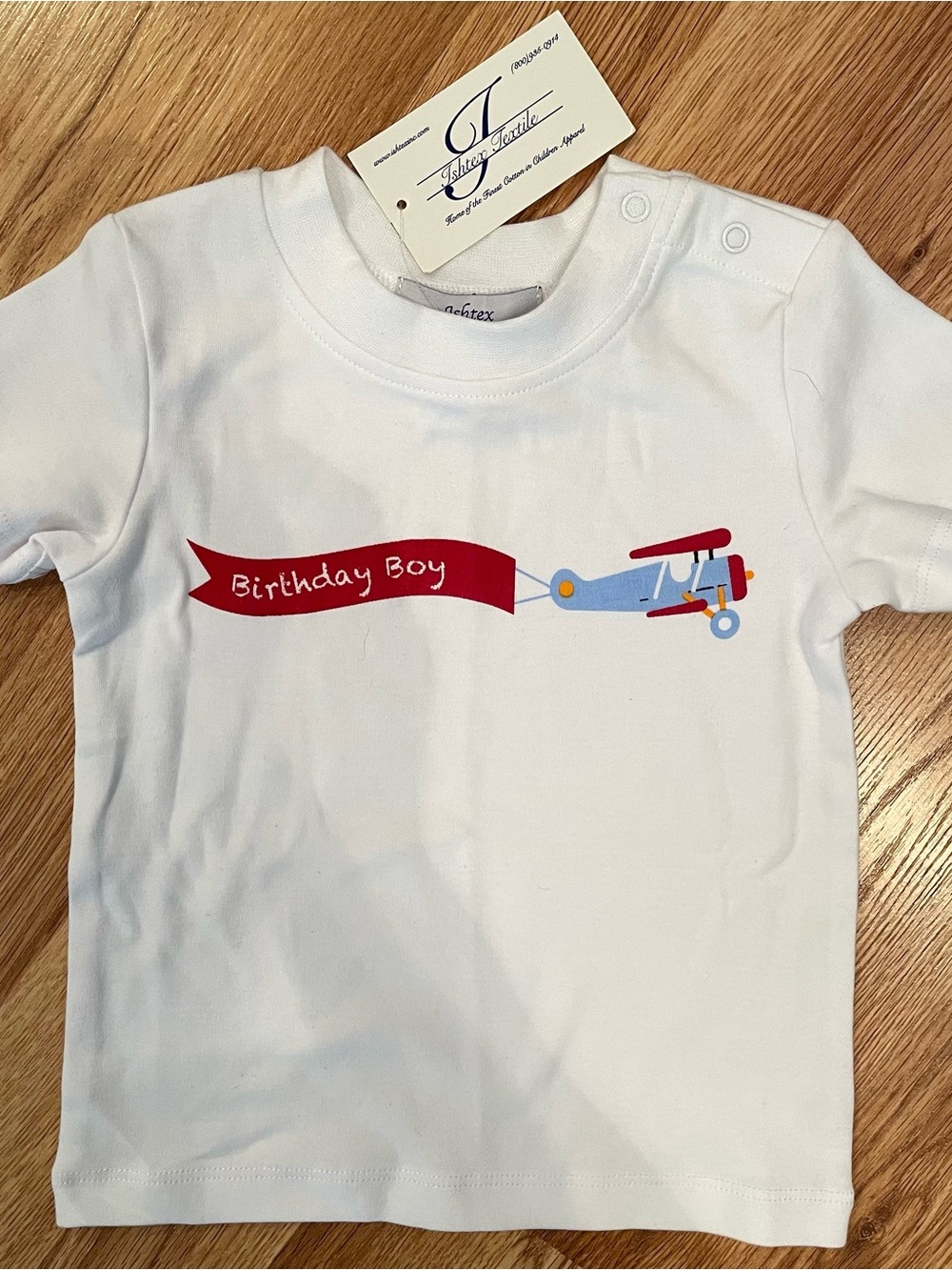 1st Birthday Boy Shirt Top Ishtex 12mo First Birthday Party Photo  1 Year Old